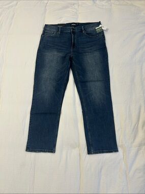 Tilly's Men's Slim Jeans in Dark Blue Denim